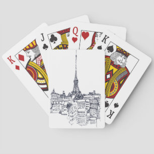 Eiffel Tower Playing Cards