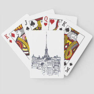Eiffel Tower Playing Cards