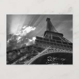 Eiffel tower postcard