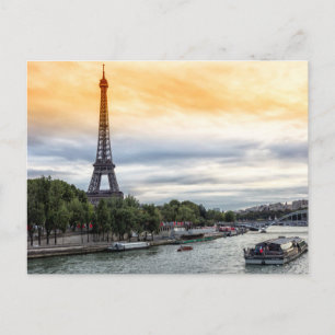 Eiffel Tower Postcard