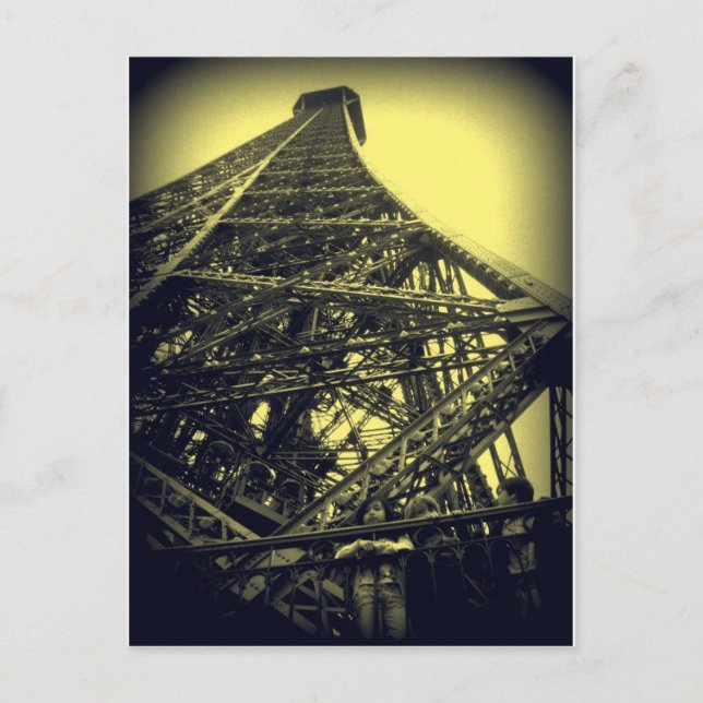 Eiffel Tower Postcard (Front)