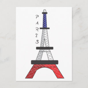 Eiffel Tower Postcard