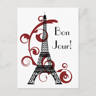 Eiffel Tower Postcard