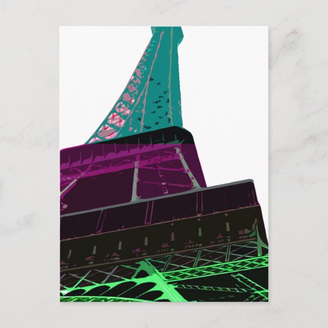 Eiffel Tower Postcard (Front)
