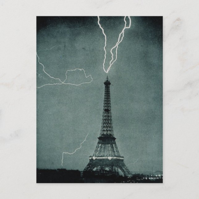 Eiffel Tower Postcard (Front)