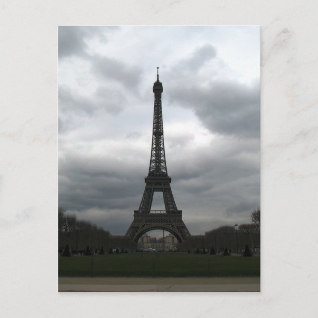 Eiffel Tower Postcard (Front)