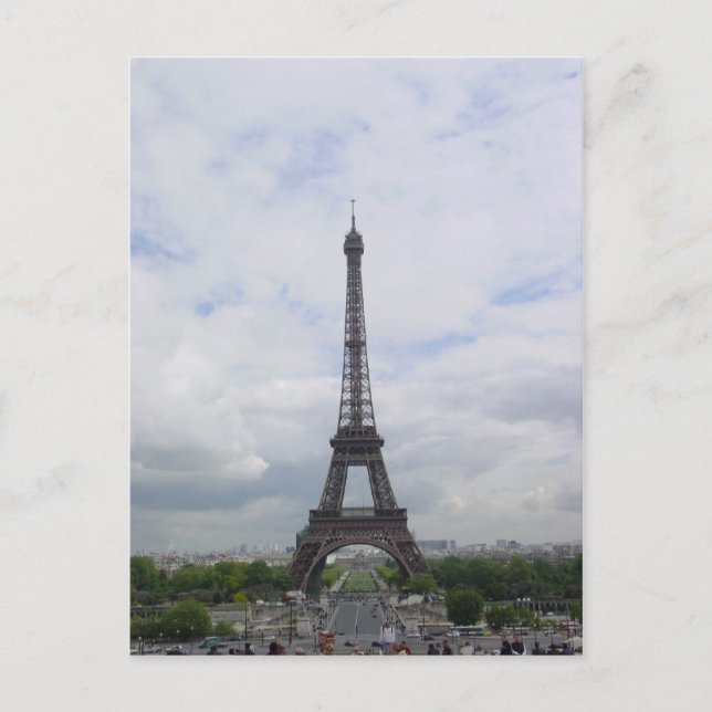 Eiffel Tower Postcard (Front)