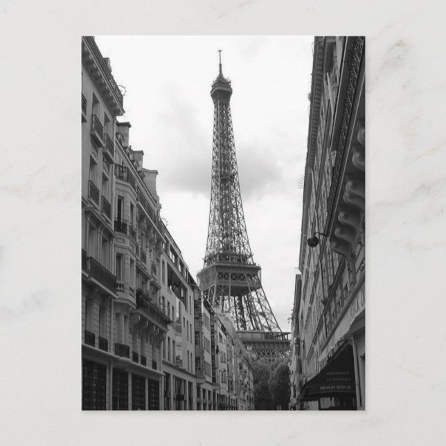 Eiffel Tower Postcard (Front)