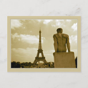 Eiffel Tower Postcard