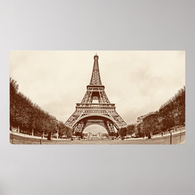 Eiffel Tower Poster (Front)