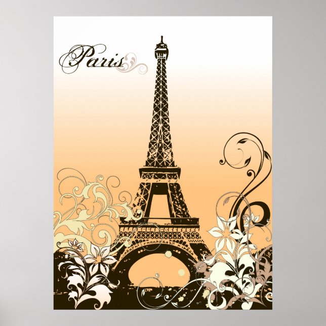 Eiffel Tower Poster (Front)
