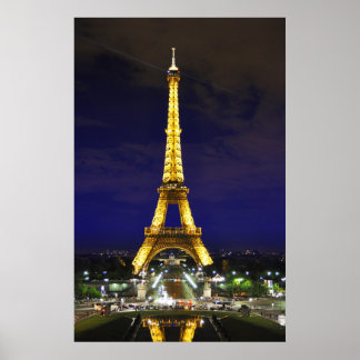 Eiffel tower poster
