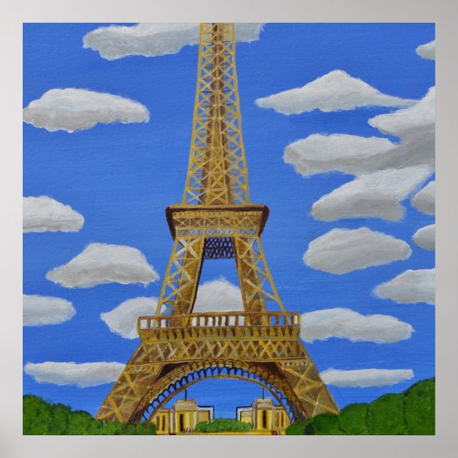 Eiffel Tower Poster (Front)
