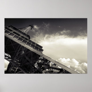 Eiffel tower poster