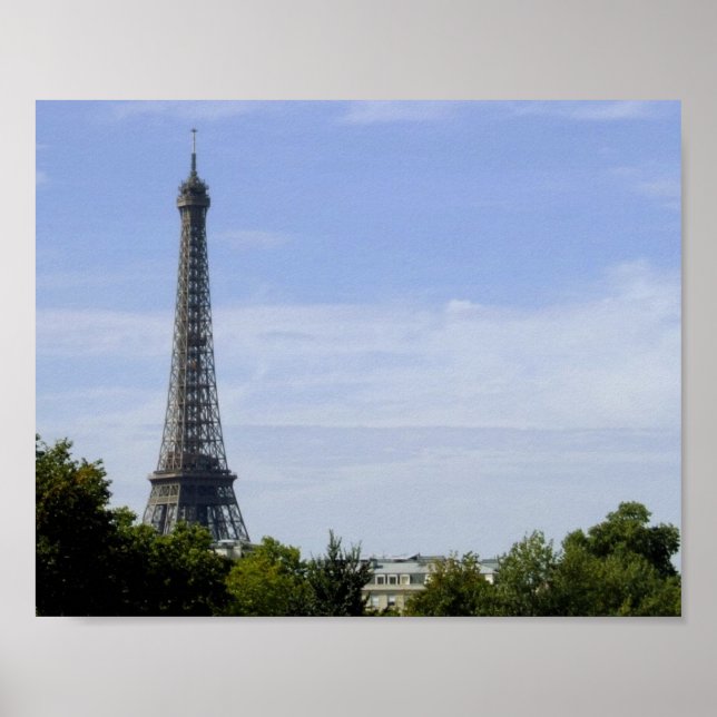 Eiffel Tower Poster (Front)