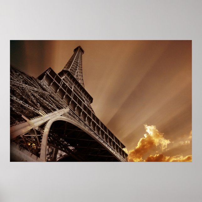 Eiffel tower poster (Front)