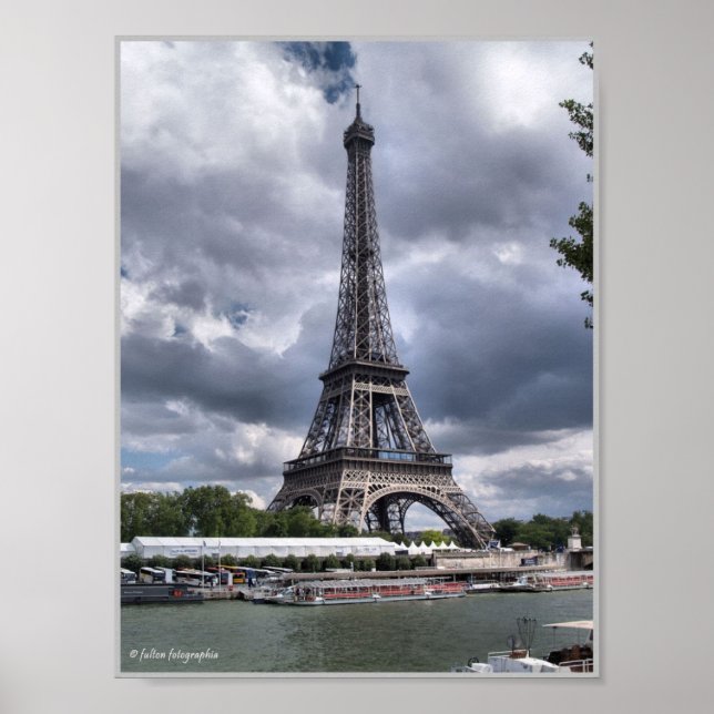 Eiffel Tower Poster (Front)