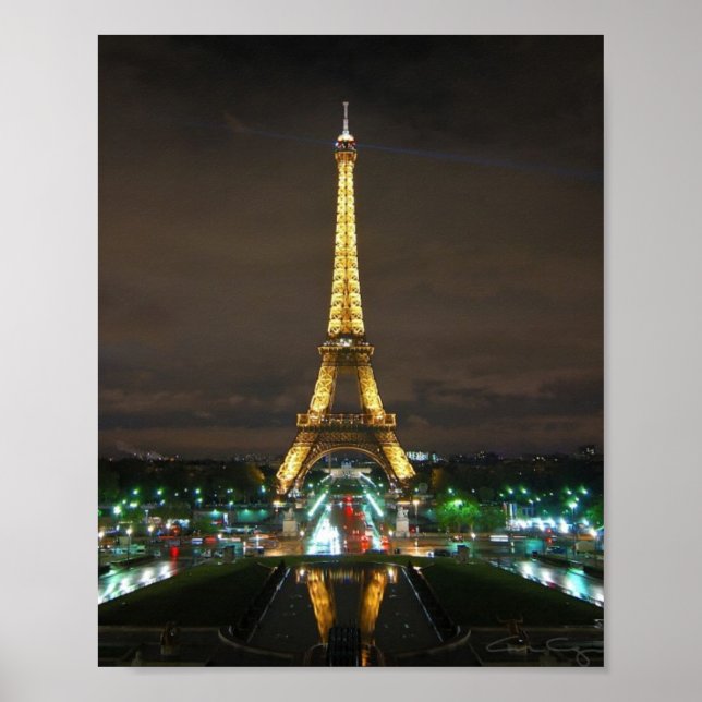 Eiffel Tower Poster (Front)