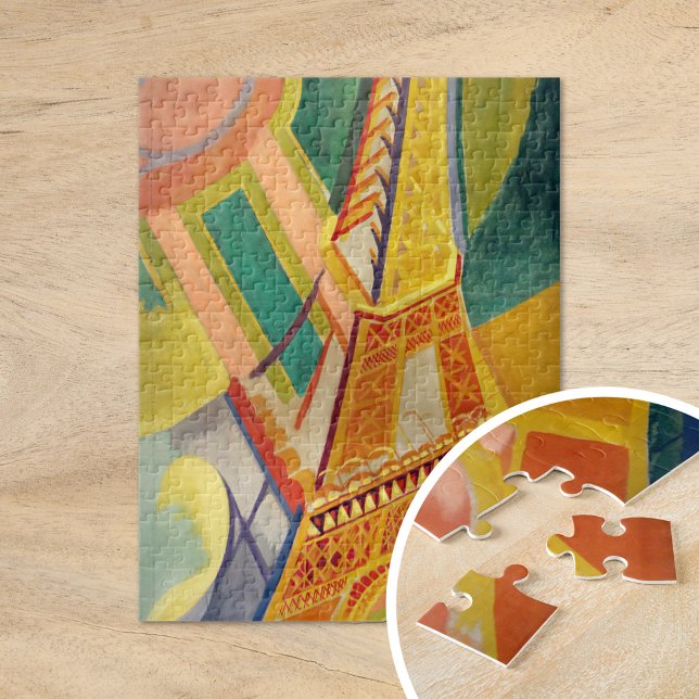 Eiffel Tower | Robert Delaunay Jigsaw Puzzle (Creator Uploaded)