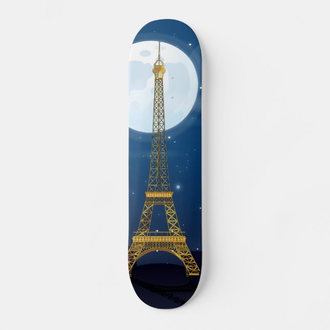 Eiffel Tower Skateboard (Front)