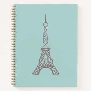 Eiffel Tower Sketchbook Gift Notebook