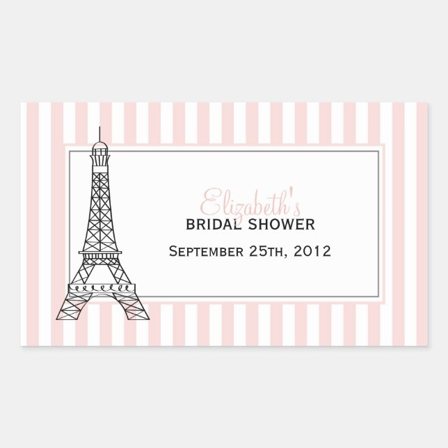 Eiffel Tower Sticker (Front)