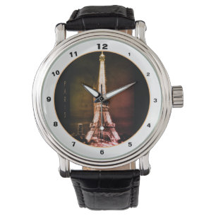 Eiffel Tower & Surreal Paris Art /love France Watc Watch