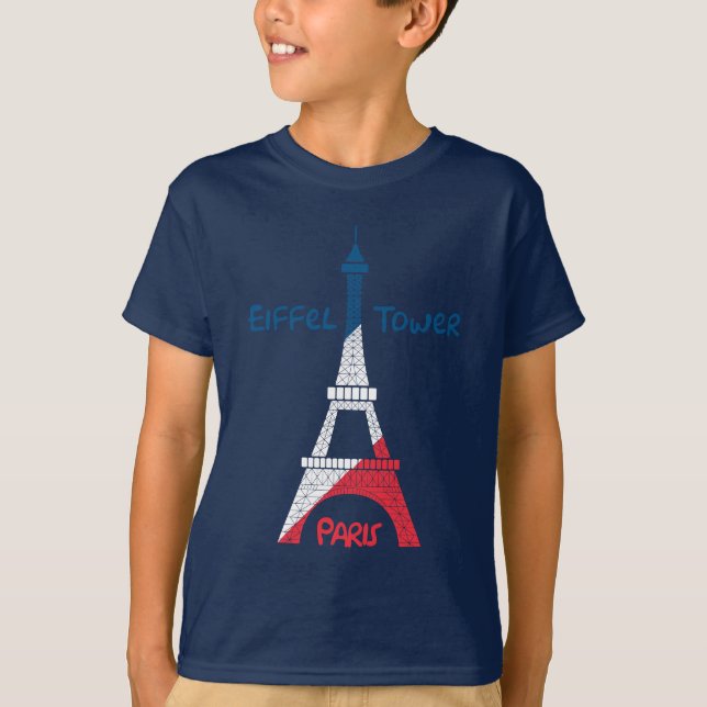 Eiffel Tower  T-Shirt (Front)