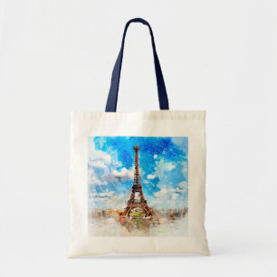 Eiffel Tower Tote Bag