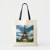 Eiffel Tower View from Champ de Mars Public Park