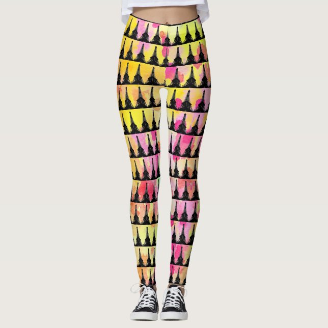 Eiffel Tower Women's Legging (Front)