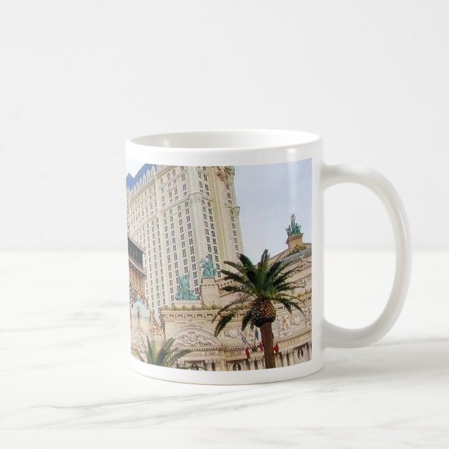 Eiffel Towers Las Vegas Paris Coffee Mug (Right)