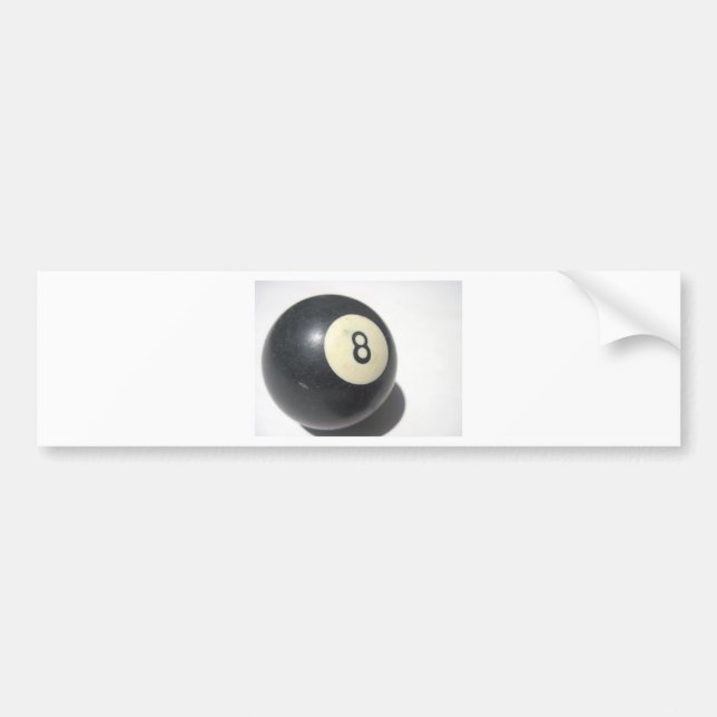 Eight Ball Bumper Sticker (Front)