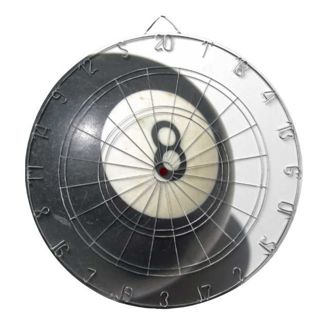 Eight Ball Dartboard (Front)