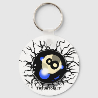 Eight Ball Keychain