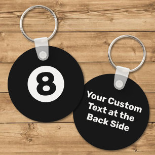 Eight Ball Keychain