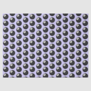 Eight Ball Y2K Snooker 90s mauve purple Tissue Paper