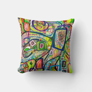 Eight Martinis 16 x 16 Cotton Throw Pillow