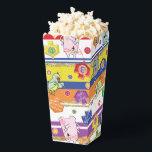 Eight Nights Mouse n Friends Favor Box<br><div class="desc">Hanukkah Nights with Mouse and Friends, favour boxes for guests. Fill them with popcorn or a treat! Add text anywhere on box using your favourite font colour, style, and size! Enjoy! Style: Popcorn Favour Box 3.75" x 3.5" x 7.5" Favour boxes are as unique as your guests. Perfect for weddings,...</div>