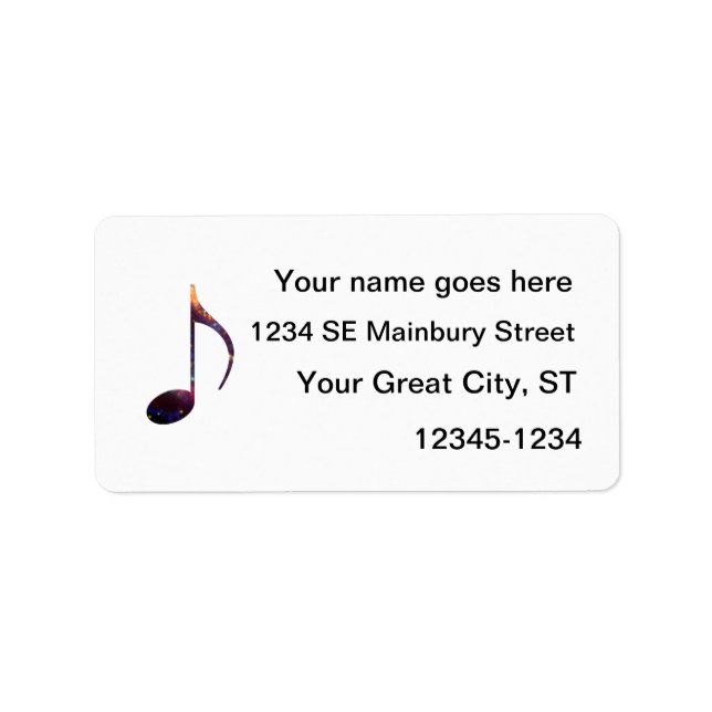 eight note nebula 1 label (Front)