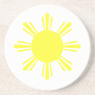 Eight Ray Sun Coaster