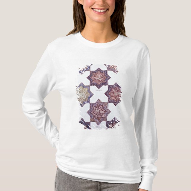 Eight tiles decorated with animals T-Shirt (Front)