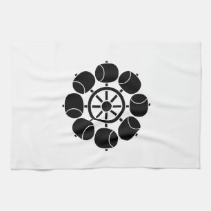 eight-wheel turbine kitchen towel