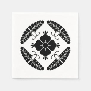 Eight wisterias napkin