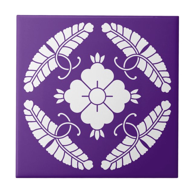 Eight wisterias tile (Front)