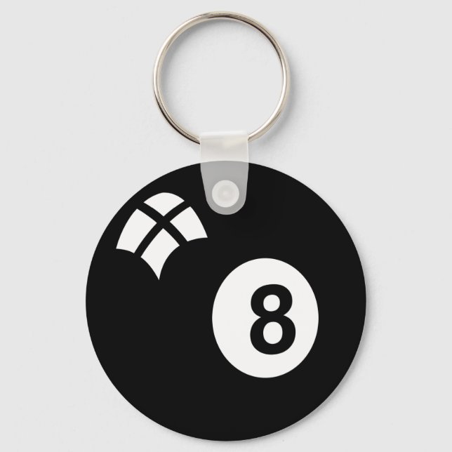 Eightball Keychain (Front)