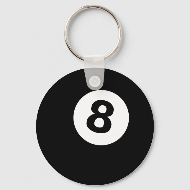eightball keychain (Front)