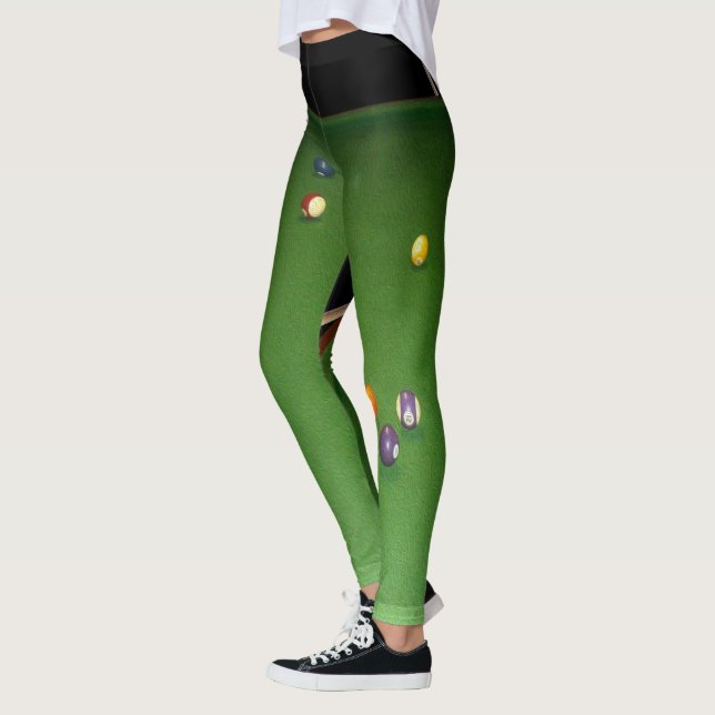 Eightball Table, Ladies Leggings (Left)