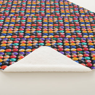 Eightball The Colours, Lge Sherpa Blanket