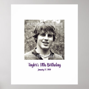 Eighteenth birthday 18th Sign In Party Board 18